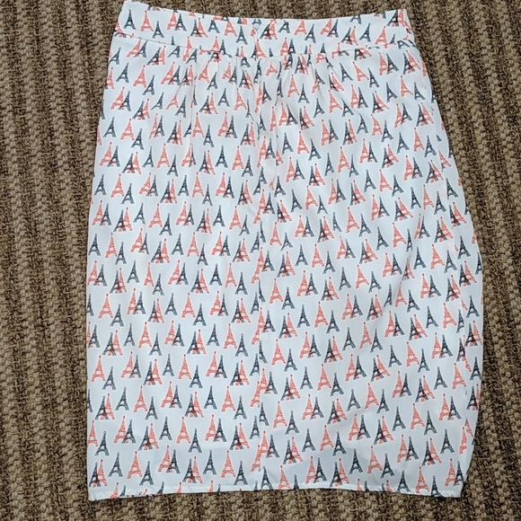 Downeast Eiffel Tower Tulip Skirt Medium - Picture 5 of 5